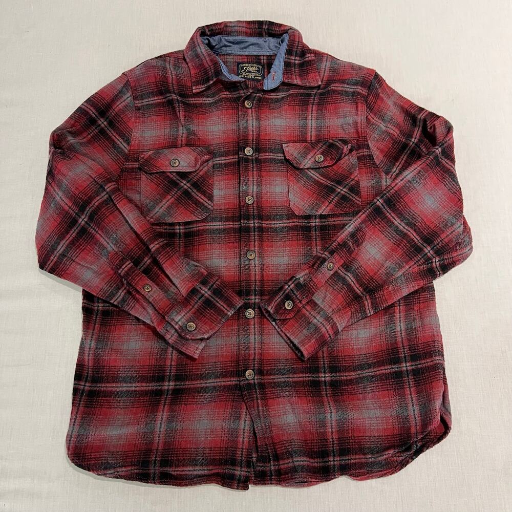 Jachs Heritage Flannel Shirt Sz L